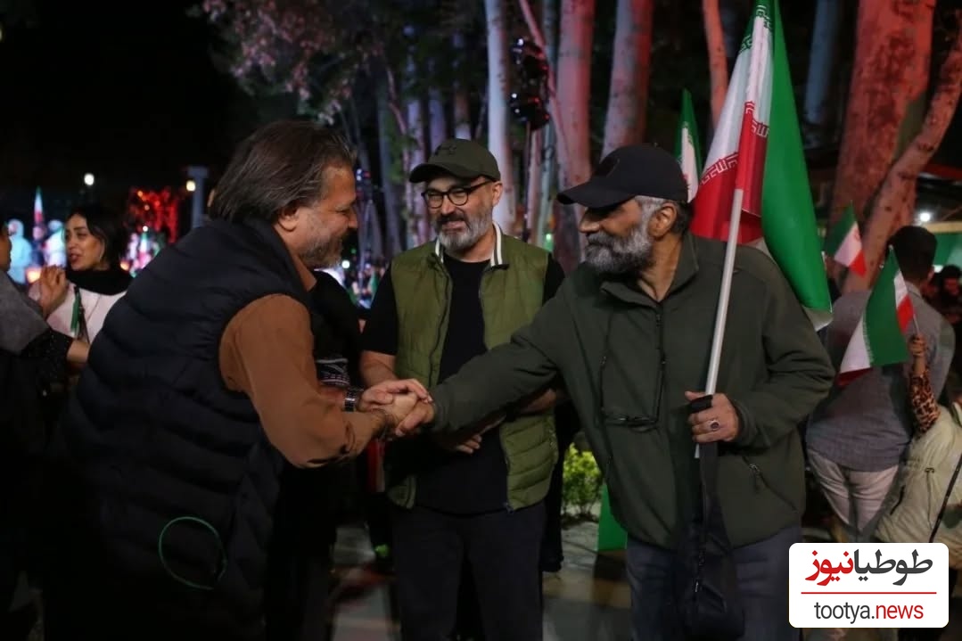 هنرمندان در باغ فردوس