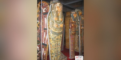 عکس/کشف حیرت انگیز مومیایی مادر کوروش هخامنشی در هگمتانه با شمشیر و تاج طلایی