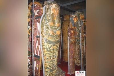 عکس/کشف حیرت انگیز مومیایی مادر کوروش هخامنشی در هگمتانه با شمشیر و تاج طلایی