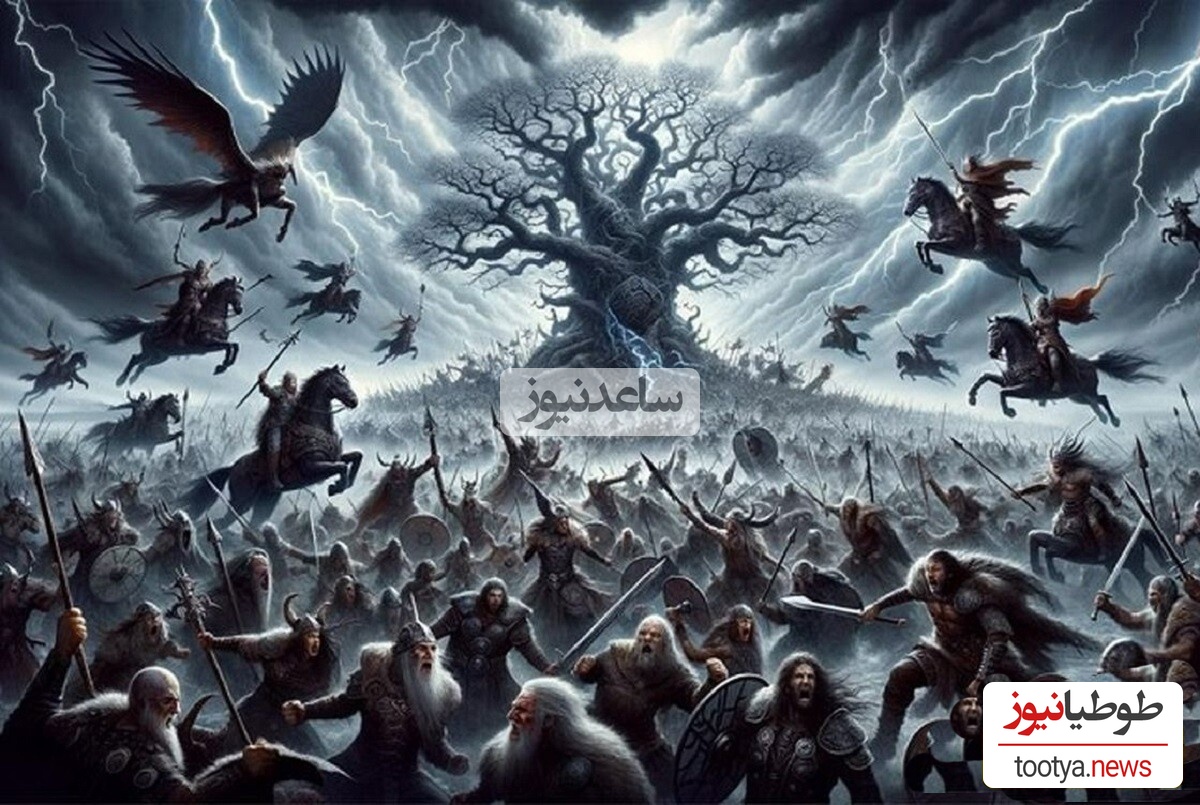 (عکس) نقاشی‌‌هایی که مفهوم «آخرالزمان» را تداعی می‌کند