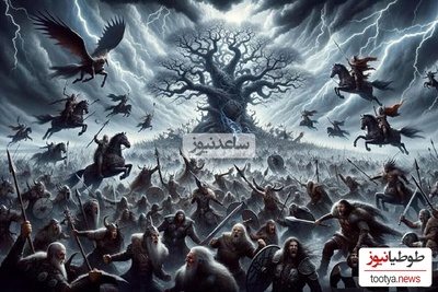 (عکس) نقاشی‌‌هایی که مفهوم «آخرالزمان» را تداعی می‌کند