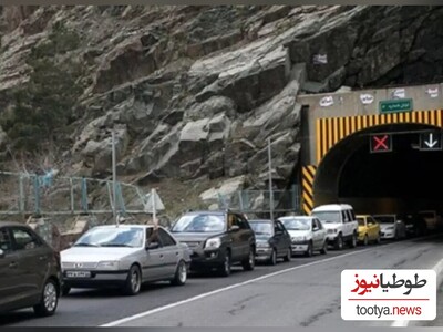 (ویدئو) عمو زنجیر باف خواندن مسافران جاده چالوس درتونل!/ دیدین چه هماهنگ با لیدر بودن؟!😂