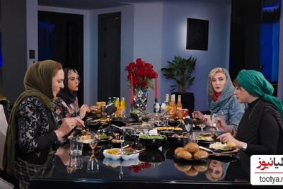 پشت پرده سفره های رنگی و ضیافت های آنچنانی بازیگران و هنرمندان ایرانی در شام ایرانی که چیزی جز ظاهرسازی نیست!
