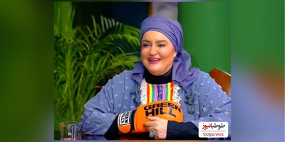ژست های جالب نعیمه نظام‌دوست، با استایل گل گلی، در سواحل داغ کیش/ چه ژستایی هم میگیره😂+ ویدئو