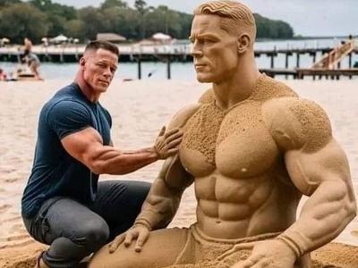 غول دنیای کشتی کج، اسیر جادوی دختر ایرانی؛ جان سینا این‌گونه مقابل همسرش زانو زد!/ عاشقانه‌ترین قاب سال