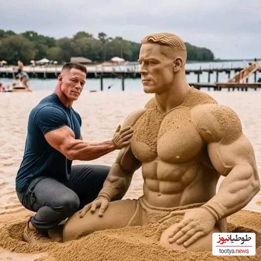 غول دنیای کشتی کج، اسیر جادوی دختر ایرانی؛ جان سینا این‌گونه مقابل همسرش زانو زد!/ عاشقانه‌ترین قاب سال