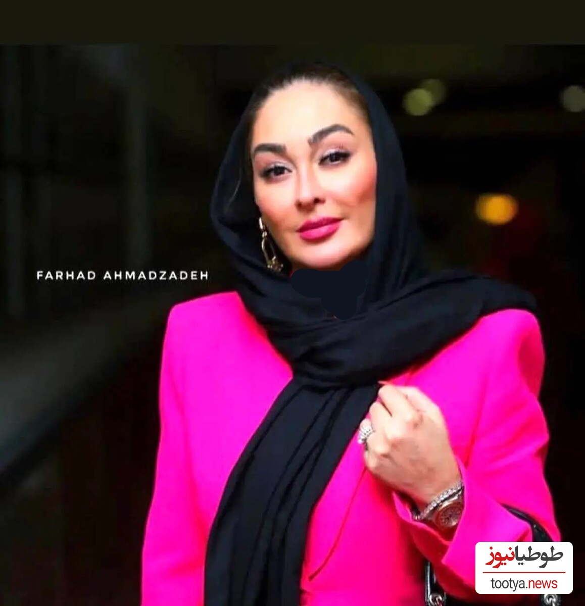 پوشش متعارف و حجاب کامل و زیبای الهام حمیدی و بهاره افشاری در حضور رهبر معظم انقلاب+عکس