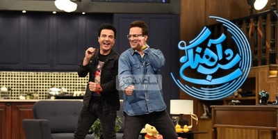 (ویدیو) دقایقی خنده و حال خوب با لحظات باحال شب آهنگی/ همه اسلایدها رو حتما ببینید عالیه/ فقط ضایع شدن نیما شعبان‌نژاد😂