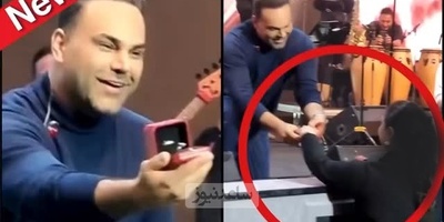 لحظه خواستگاری سیامک عباسی از عشق زندگی اش با جملات زیبا و فوق احساسی/ کنسرت سیامک عباسی یا مجلس خواستگاری؟ مسئله این است...