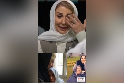 ویدئو/ بُغض و اشک جگرسوز مرجانه گلچین به یاد مادرش