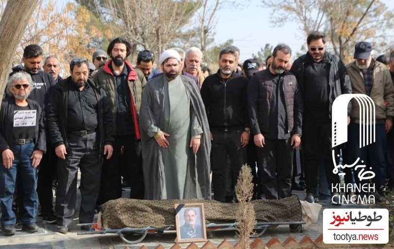 مراسم تشییع اسفندیار شهیدی