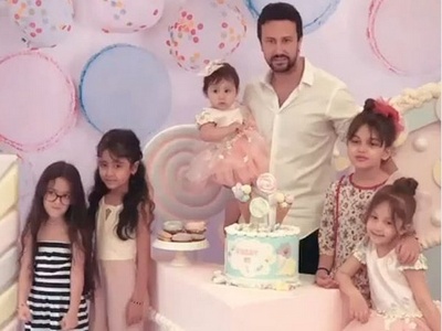 دیزاین خرسی کیک تولد 7 سالگی نبات استخری و ضیافت مفصل میز تولد توسط سپیده بزمی پور همسر باسلیقه شاهرخ استخری برای تولد دخترش