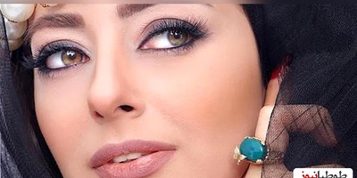 نفیسه روشن مدل میکاپ شد! میکاپ  جذاب با رژ لب قرمز ❤چه شود!!!!😍