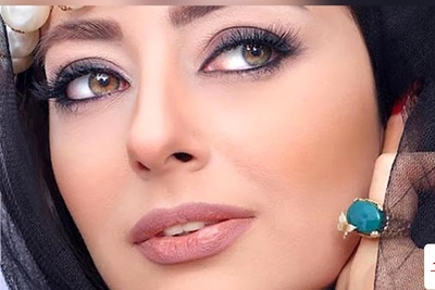 نفیسه روشن مدل میکاپ شد! میکاپ  جذاب با رژ لب قرمز ❤چه شود!!!!😍