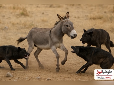 (ویدئو) مستند حیات وحش حیوانات/ راز بقا، این قسمت نبرد نفس‌گیر اُلاغ و گرگ