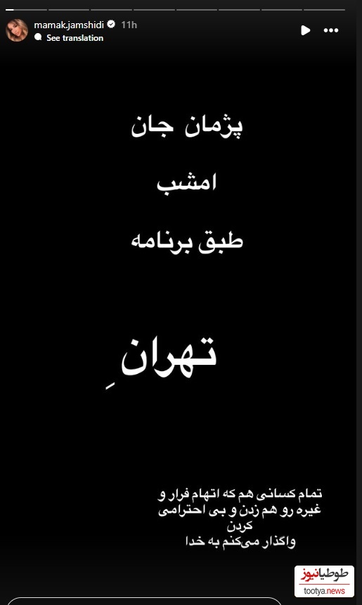بازگشت پژمان جمشیدی به ایران