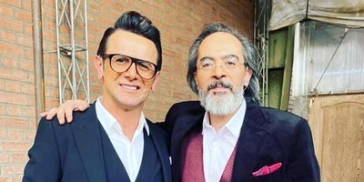 امین حیایی: صدا و سیما تِی می‌کشیدم که با کارن همایونفر آشنا شدم و مسیر زندگیم از اونجا عوض شد+ویدیو