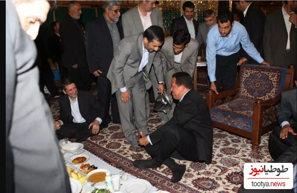 احمدی نژاد و هوگو چاوز