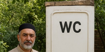 خلاقیت خنده‌دار اوستا بنای تبریزی در استفاده بهینه از لوازم دور ریختنی برای ساخت توالت حماسه نیست پس چیه؟/ بفرما تکنولوژی وطنی😂