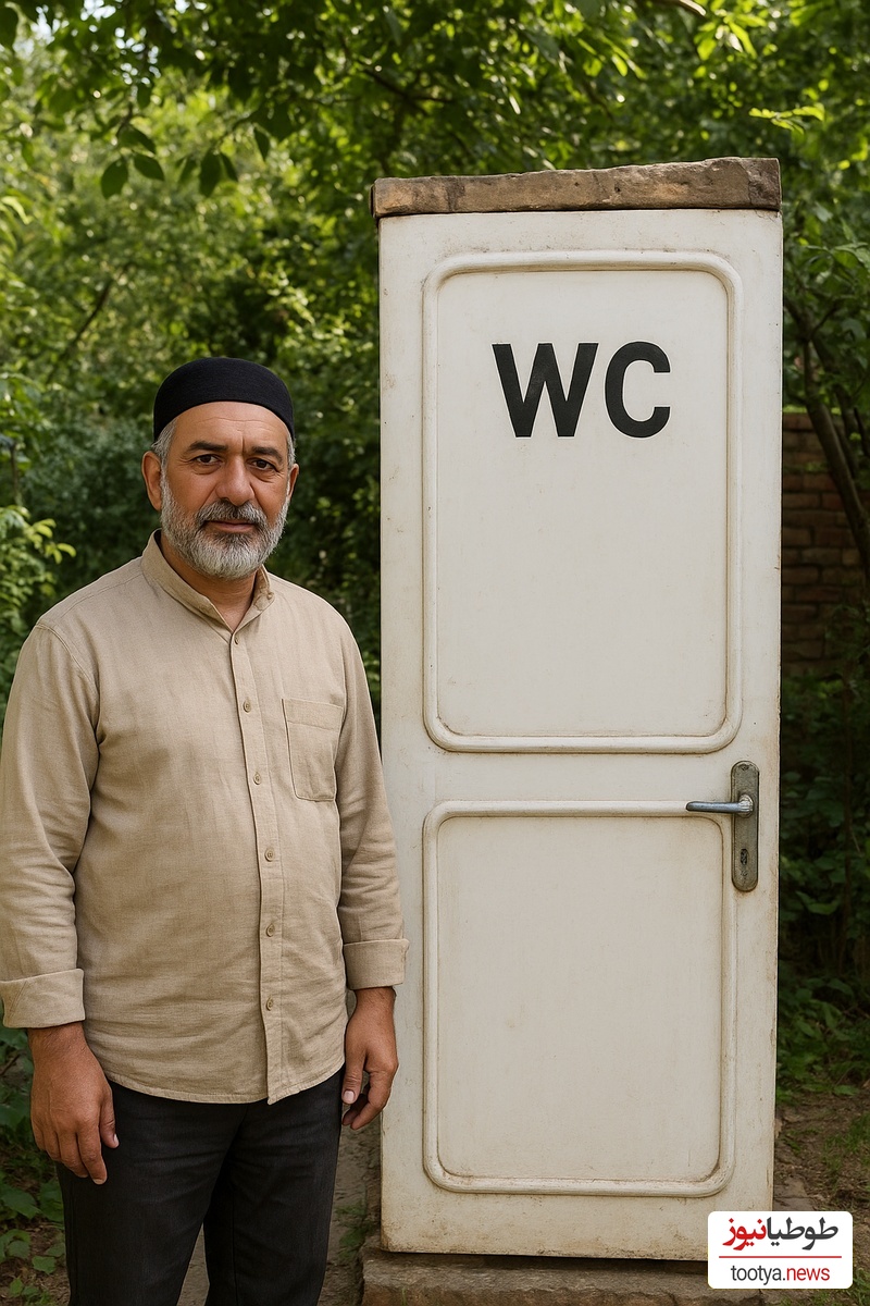 خلاقیت خنده‌دار اوستا بنای تبریزی در استفاده بهینه از لوازم دور ریختنی برای ساخت توالت حماسه نیست پس چیه؟/ بفرما تکنولوژی وطنی😂