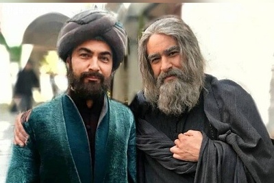 نگاهی به پشت صحنه جذاب مست عشق: شهاب حسینی پارسا پیروزفر "شمس و مولانا" در اتاق گریم+ویدئو