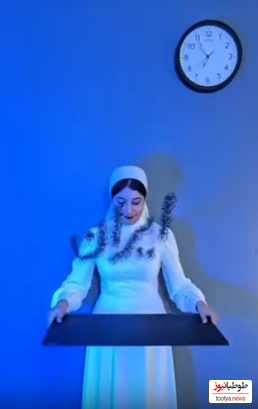 خلاقیت وطن پرستانه دختر مازندرانی برای اجرای آهنگ گرشا رضایی با نیم کیلو برنج که یادآور عشق و علاقه به کشورمان شد/این اگه هنر نیست پس چیه؟