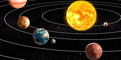 (ویدئو) گردش باورنکردنی عطارد، زمین و مشتری به دور خورشید یک اثر هنری خلق ایجاد می کند / فقط هنر کیهان رو ببینید😍