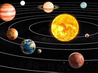 (ویدئو) گردش باورنکردنی عطارد، زمین و مشتری به دور خورشید یک اثر هنری خلق ایجاد می کند / فقط هنر کیهان رو ببینید😍