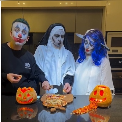 ایده جذاب و خلاقانه فاطمه گودرزی برای هالووین حسابی همه رو سورپرایز کرد+فیلم