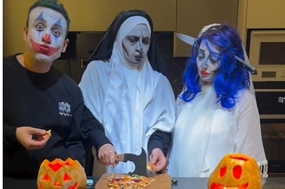 ایده جذاب و خلاقانه فاطمه گودرزی برای هالووین حسابی همه رو سورپرایز کرد+فیلم