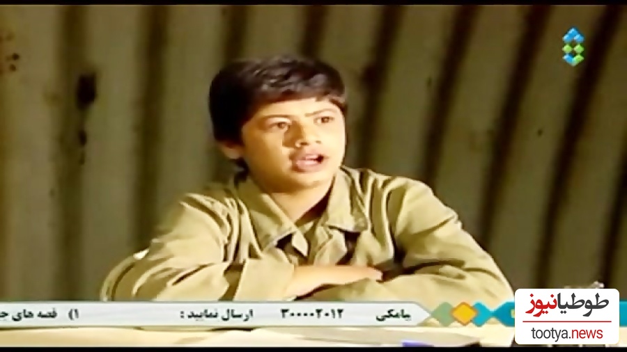 ویدیویی زیرخاکی از دوران کودکی علی صادقی در قاب تلویزیون!؛ از بچگی بامزه بوده ها+ویدئو