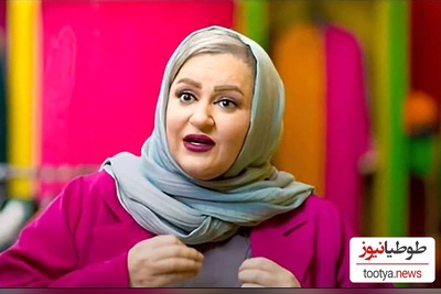 لباس گل گلی نعیمه نظام دوست برای گشت و گذار در جنگل سرسبز و زیبا