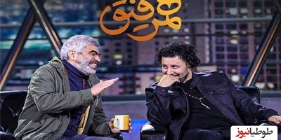 (فیلم) جواد عزتی با این حرکت جنجالی ترکوند !/ سروش صحت جواد عزتی رو سوژه کرد؟!