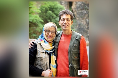 جشن  تولد 50 سالگی معصومه کریمی، سارای سریال «زیر آسمان شهر» با حضور احساسی همسرش/ تولدت مبارک عزیزم