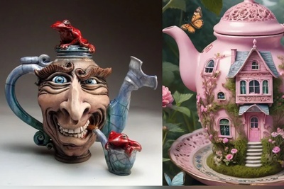 (عکس) عجیب ترین قوری های دنیا با طرح حیوانات؛ جرات دارید تو این قوری ها چای دم کنید؟