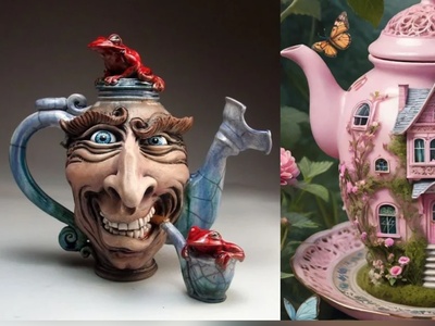 (عکس) عجیب ترین قوری های دنیا با طرح حیوانات؛ جرات دارید تو این قوری ها چای دم کنید؟