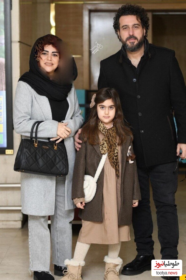 محسن کیایی و همسرش