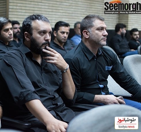 مراسم ختم مادر پژمان جمشیدی