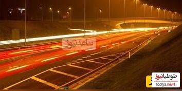 نورپردازی عجیب کف آسفالت اتوبان‌های بلژیک + ویدیو / جاده از این باحال‌تر هم مگه داریم!