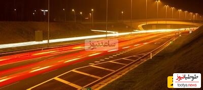 نورپردازی عجیب کف آسفالت اتوبانهای بلژیک + ویدیو / جاده از این باحالتر هم مگه داریم!