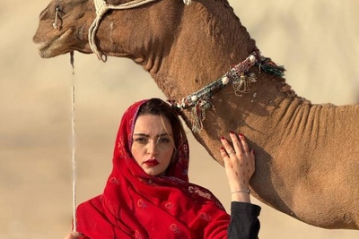 تبلور اصالت و شکوه هنر ایرانی در تیپ و استایل بندری بازیگران ایرانی/ هانیه غلامی، نیلوفر پارسا، متین ستوده، بهاره افشاری، الناز شاکردوست، مریم مومن و...