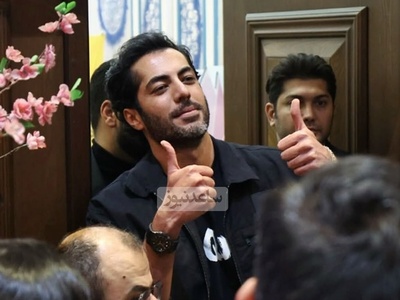 اسکورت ویژه نوید پورفرج «رحیم نجار» در اکران عمومی بامداد خمار از پارکینگ تا جمعیت انبوه