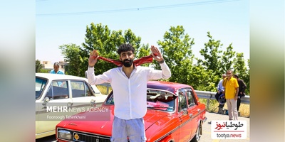 ویدئو/ خلاقیت تحسین برانگیز مرد ایرانی در تعمیر چراغ شکسته پیکان حماسه آفرید