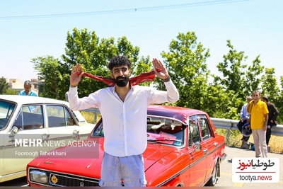 ویدئو/ خلاقیت تحسین برانگیز مرد ایرانی در تعمیر چراغ شکسته پیکان حماسه آفرید