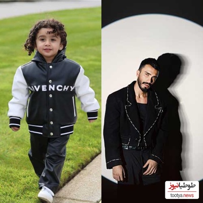 مهراد جم و پسرش آرتام که از خودش هم مهرادتر است!؛ تعجبِ واشقانی از این حجمِ شباهت! +ویدیو