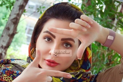 دلبری سارا احمدیان با استایل شیک و کفش های پاشنه بلند👠