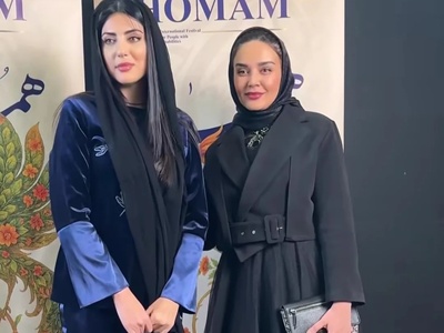 حضور ندا قاسمی، شراره رخام، نفس بازغی، شیوا مکینیان، هلیا امامی، هانیه غلامی و سایر بازیگران ایرانی در اختتامیه جشنواره همام