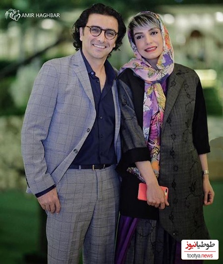 عشق تحسین برانگیز الیکا عبدالرزاقی به همسرش امین زندگانی/ چه شوقی تو چشماشه😍