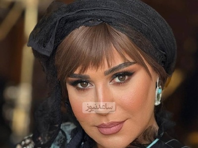 مانتوی طرح دار و فوق العاده شیک نسیم ادبی چقدر بهش میاد😍 + عکس