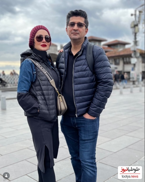 شیلا خداداد و همسرش